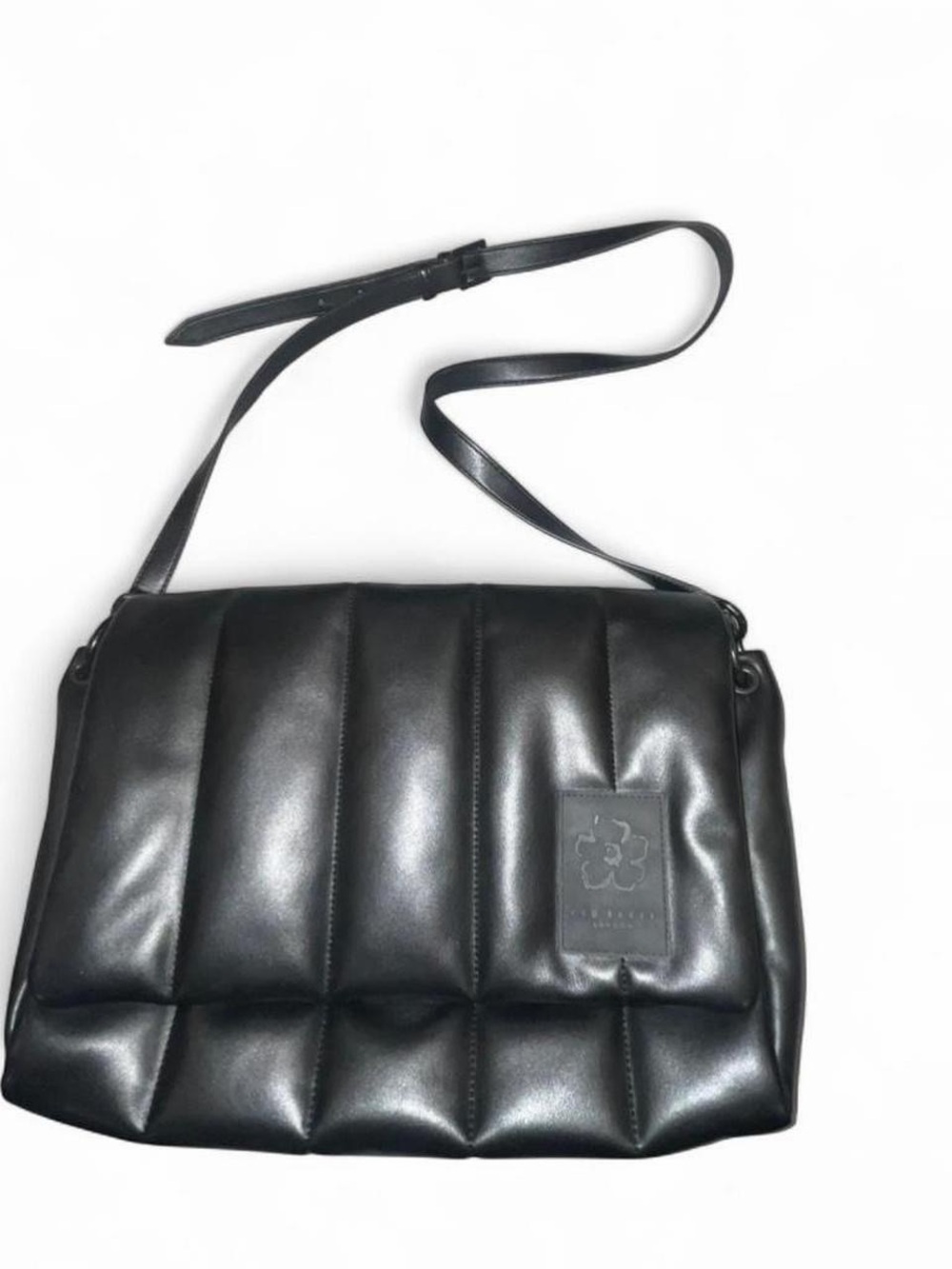 Ted Baker Black Quilted Jamye Crossbody Shoulder Bag